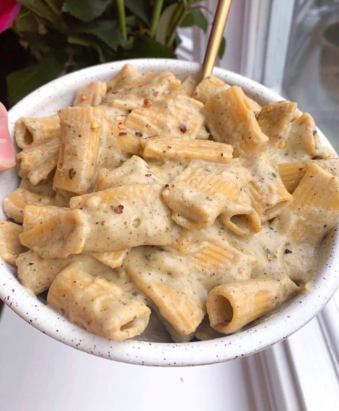 Vegan Cauliflower Cream Alfredo Sauce