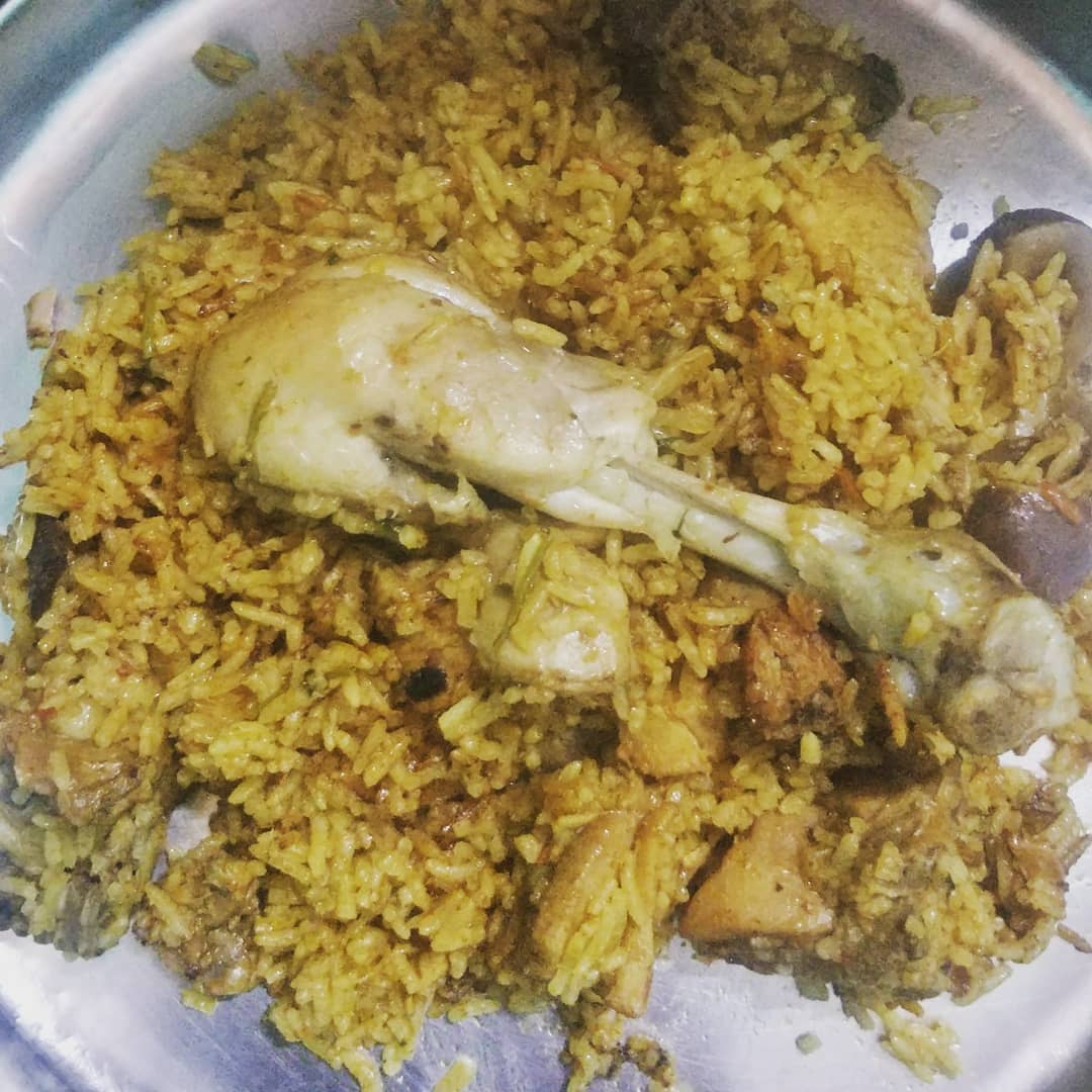 Chicken Biryani for Dinner