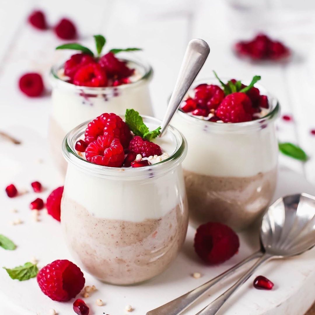 Vanilla Buckwheat Parfaits