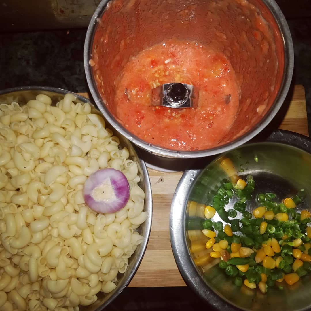 Delicious Masala Macaroni with Vegetables and Spices