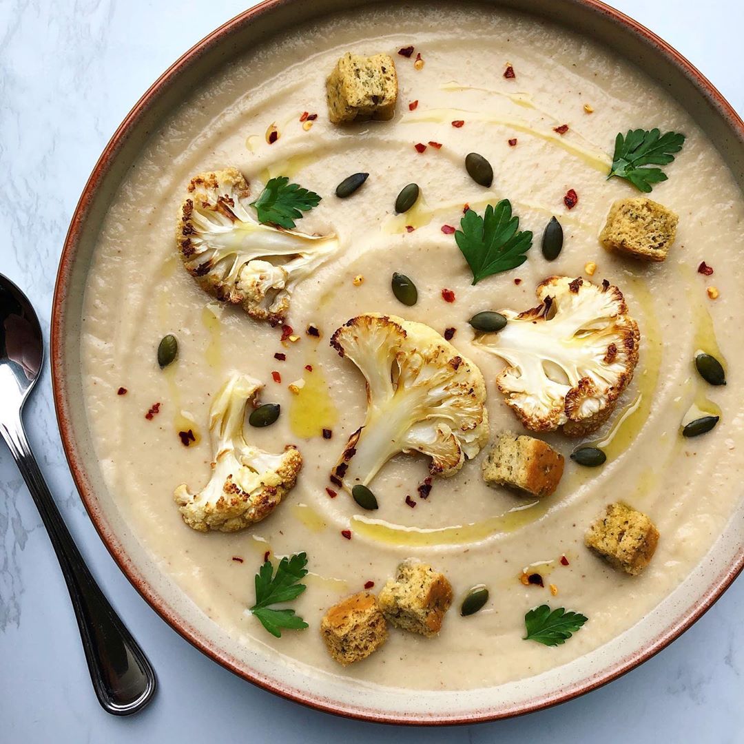 Roast Cauliflower Soup
