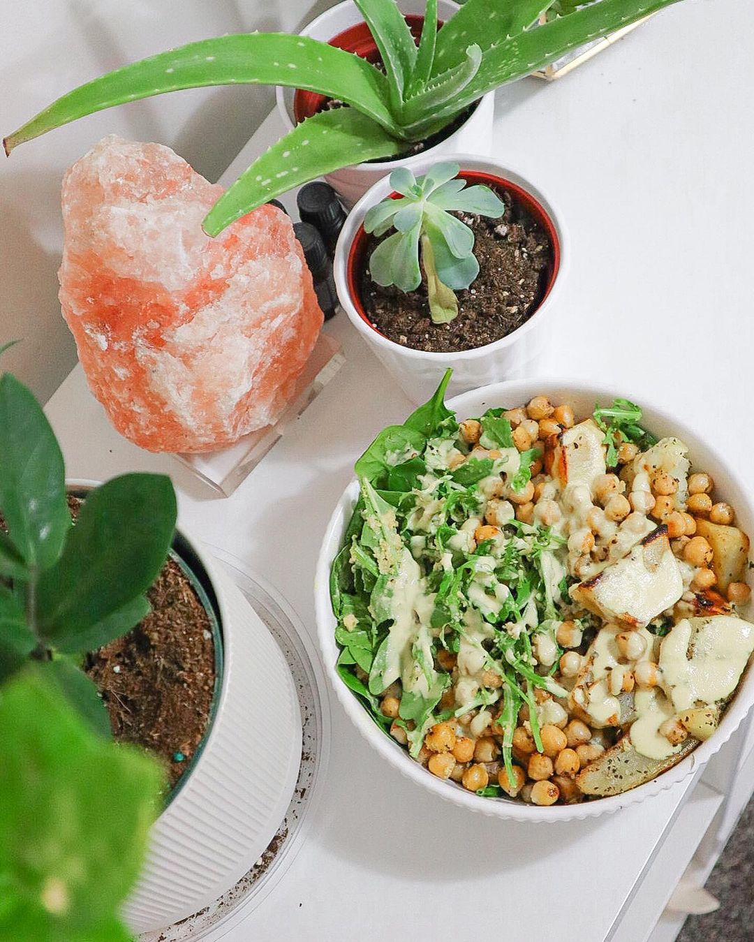 Chickpea and Potato Bowl
