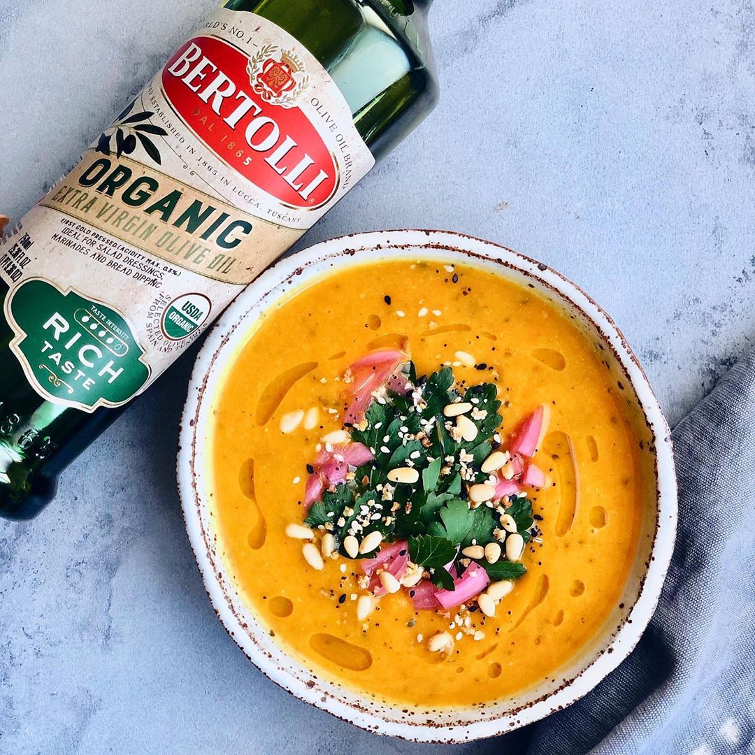 Roasted Kabocha Squash Soup