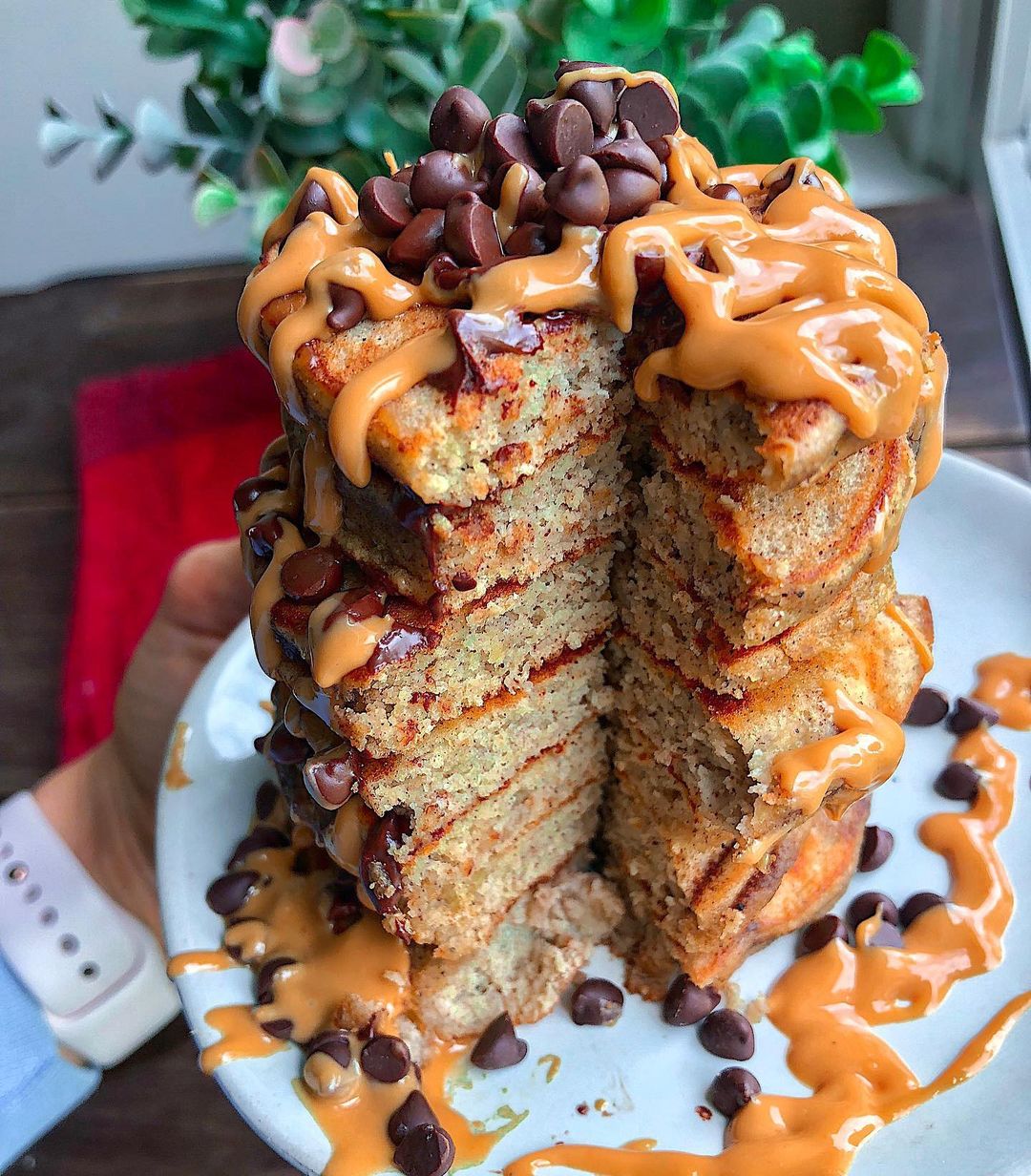 Easy Paleo Fluffy Banana Pancakes