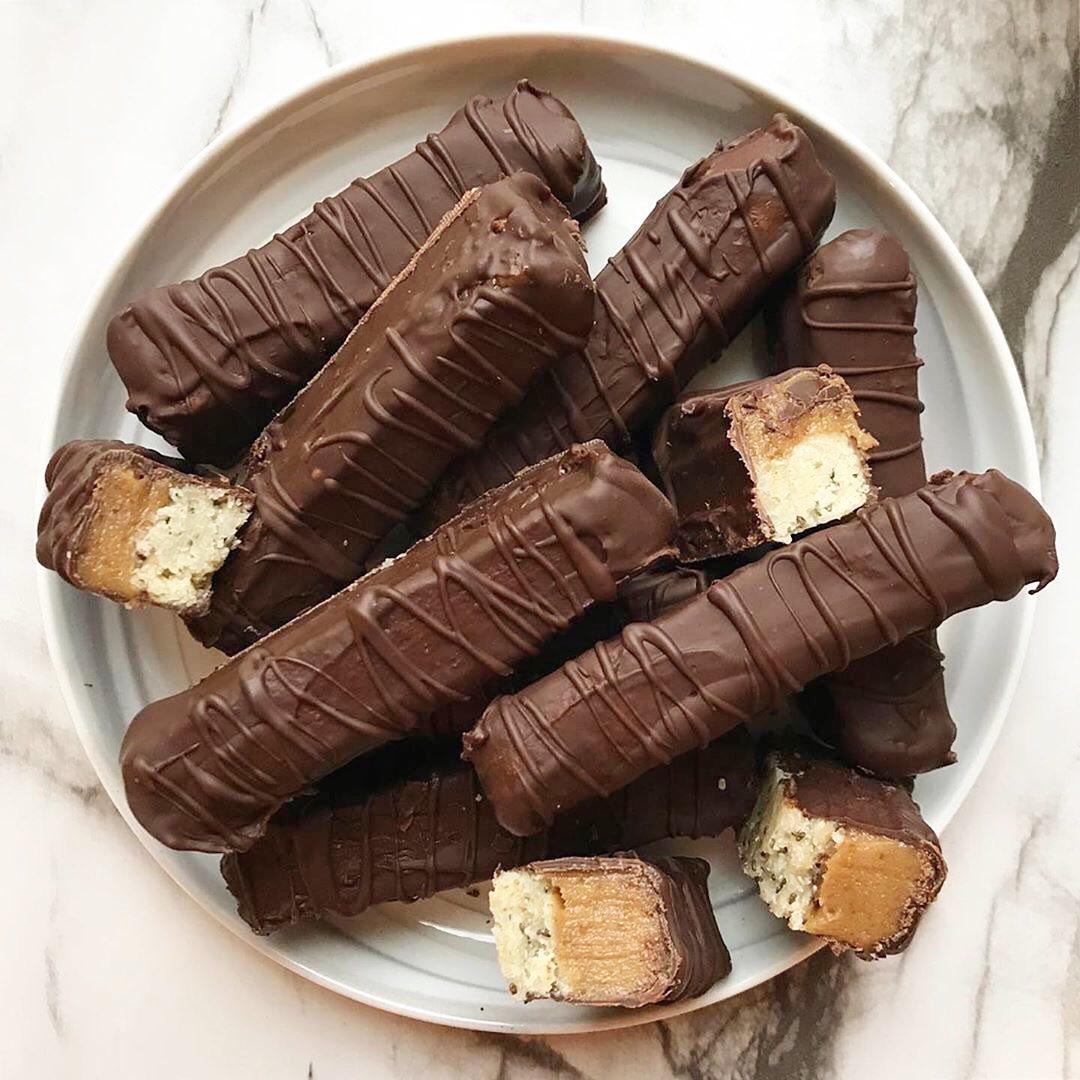 Innovative Healthy Vegan Twix Candy Bar