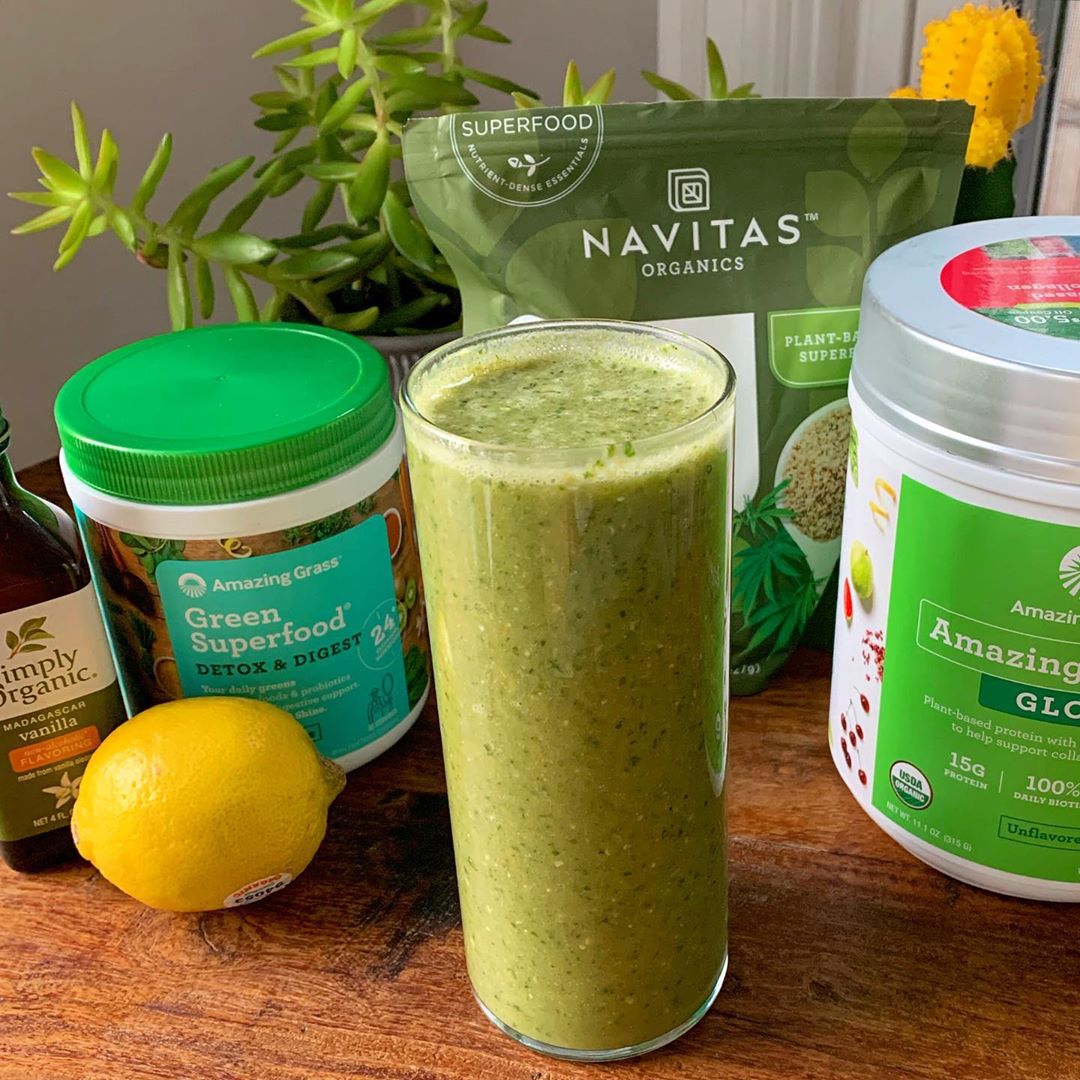 Anti-Inflammatory Green Detox Smoothie