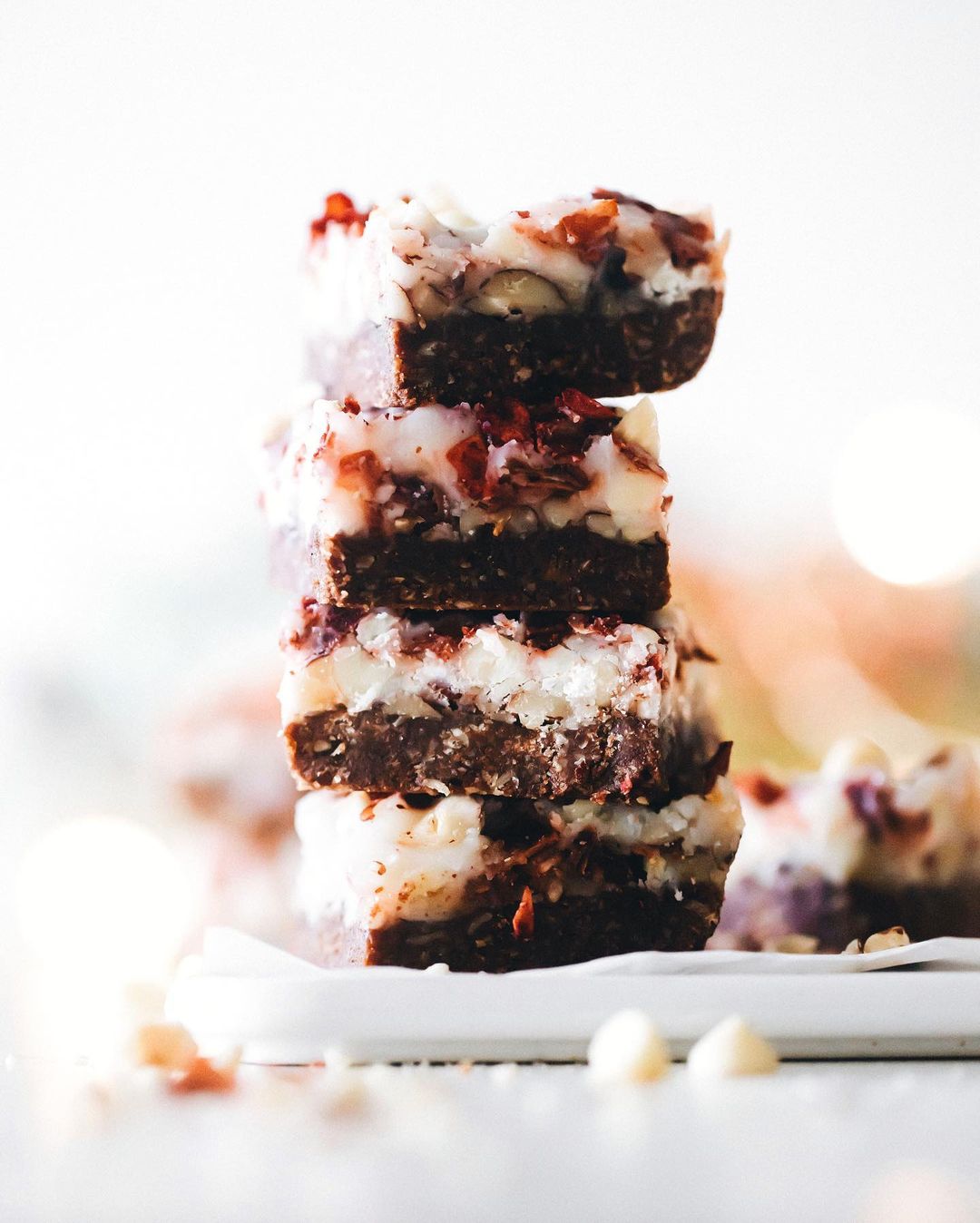 Chocolate Peppermint Magic Cookie Bars