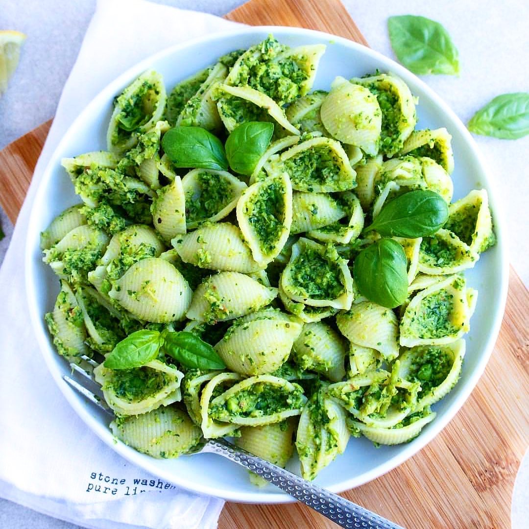 Green Goodness Pesto Pasta