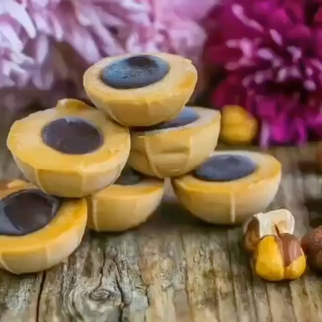 Simple Vegan Toffifee Candy with Nuts