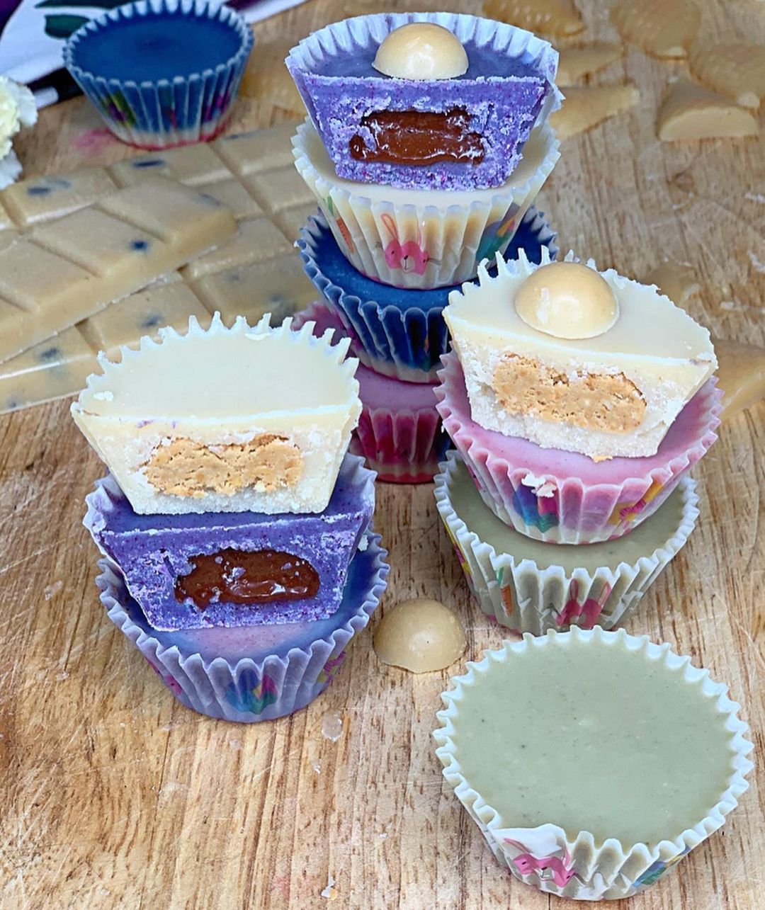 Homemade Vegan White Chocolate Cups