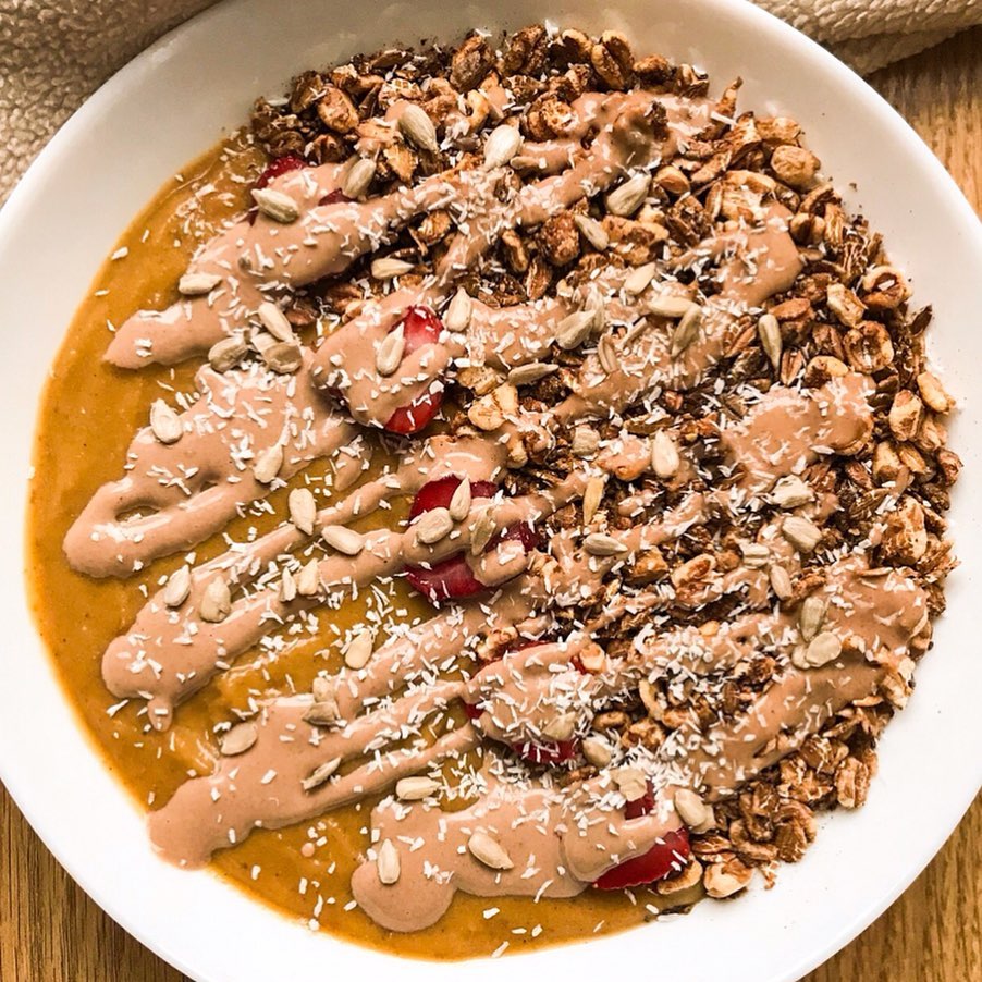 Balanced Vegan Smoothie Bowl
