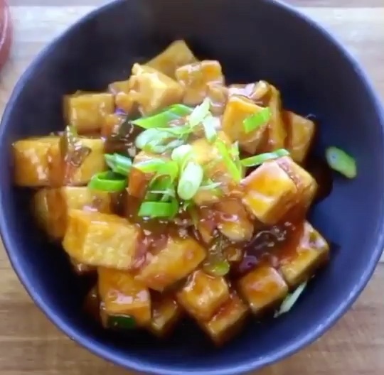 Quick General Tso's Tofu