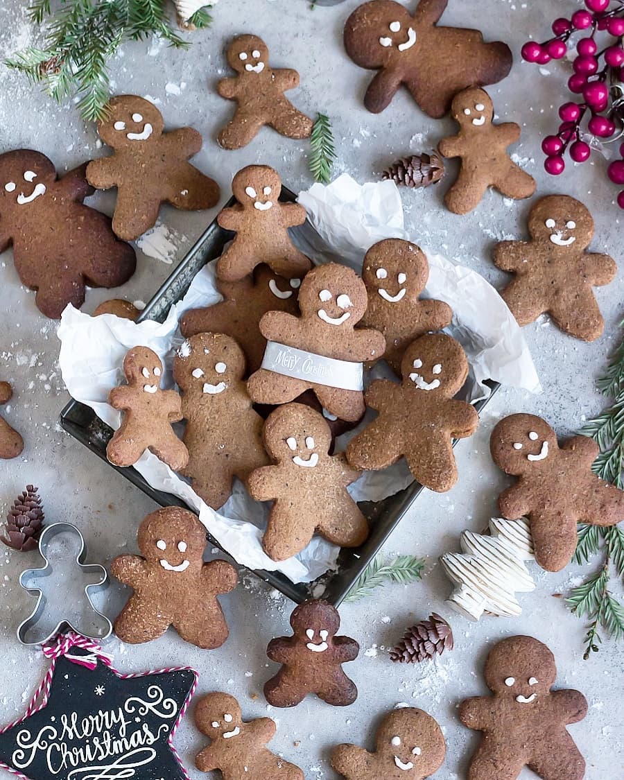 Easy Sugar-Free Gingerbread Cookies