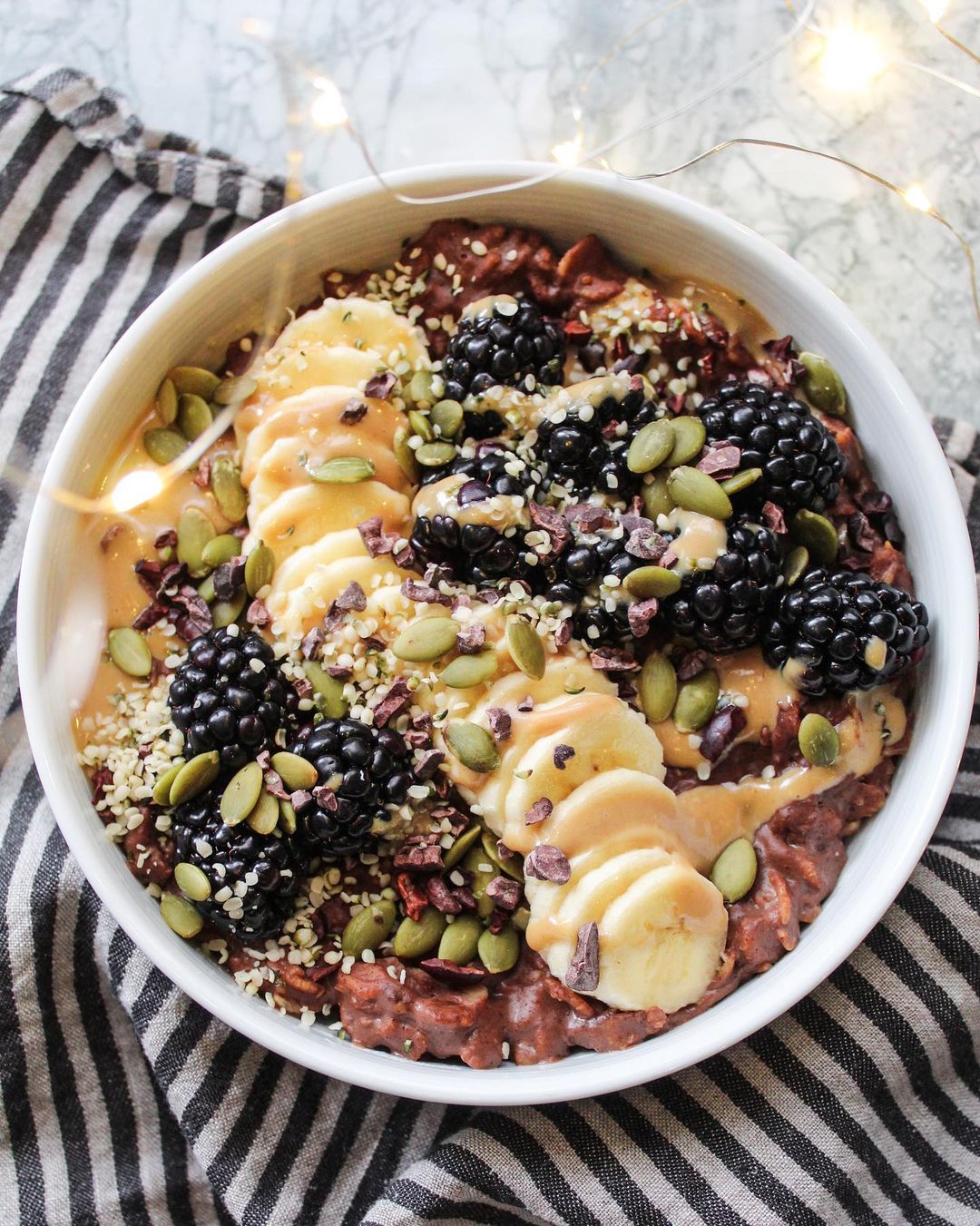 Chocolate Gingerbread Oatmeal