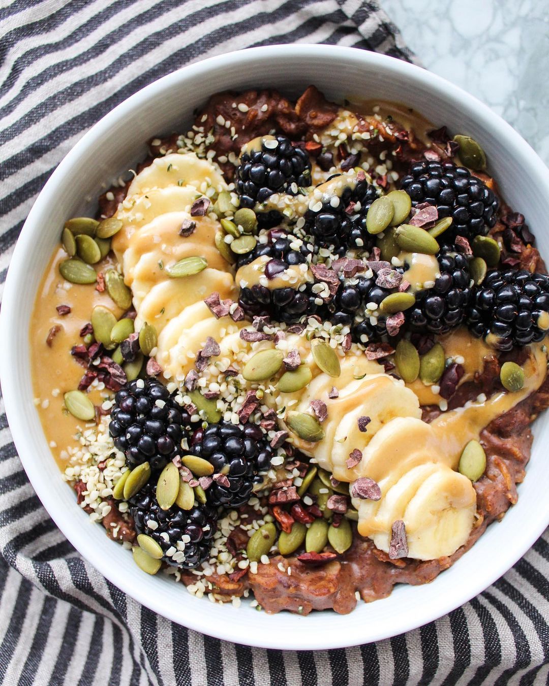 Chocolate Gingerbread Oatmeal