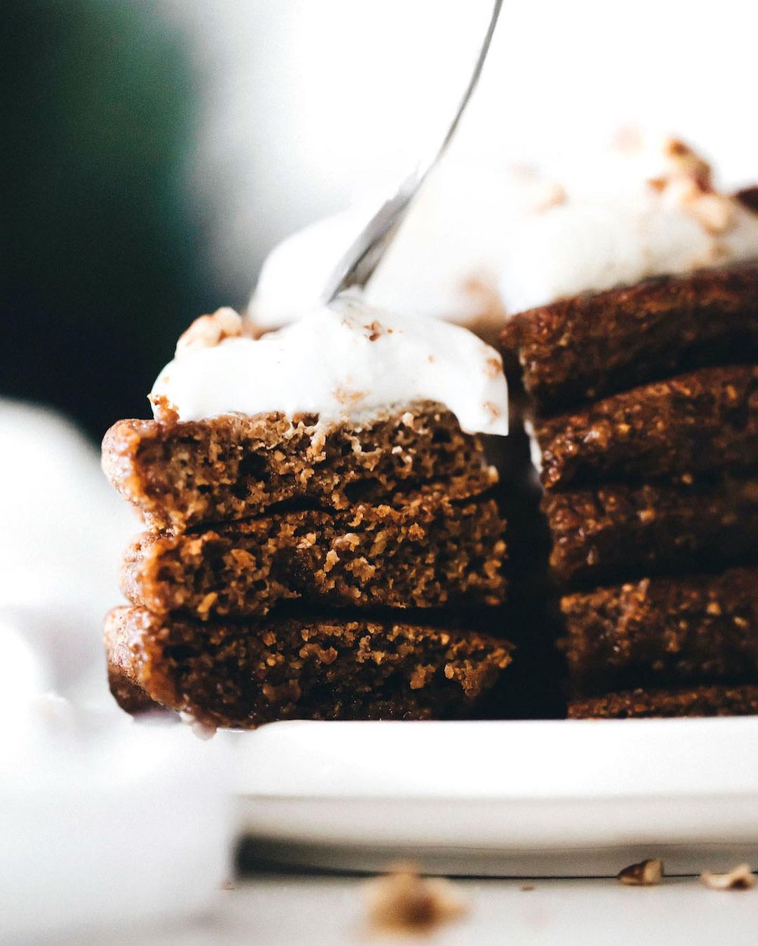 Fluffy Gingerbread Pancakes for Weekend Breakfast