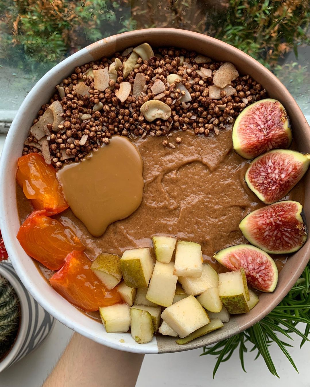 Spiced Chocolate Sweet Potato Mousse Nice Cream