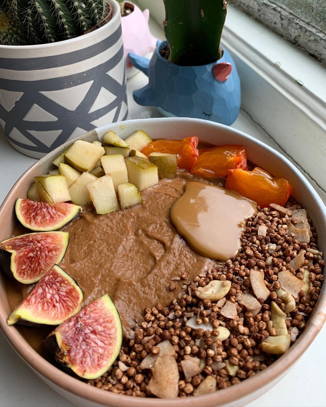 Spiced Chocolate Sweet Potato Mousse Nice Cream