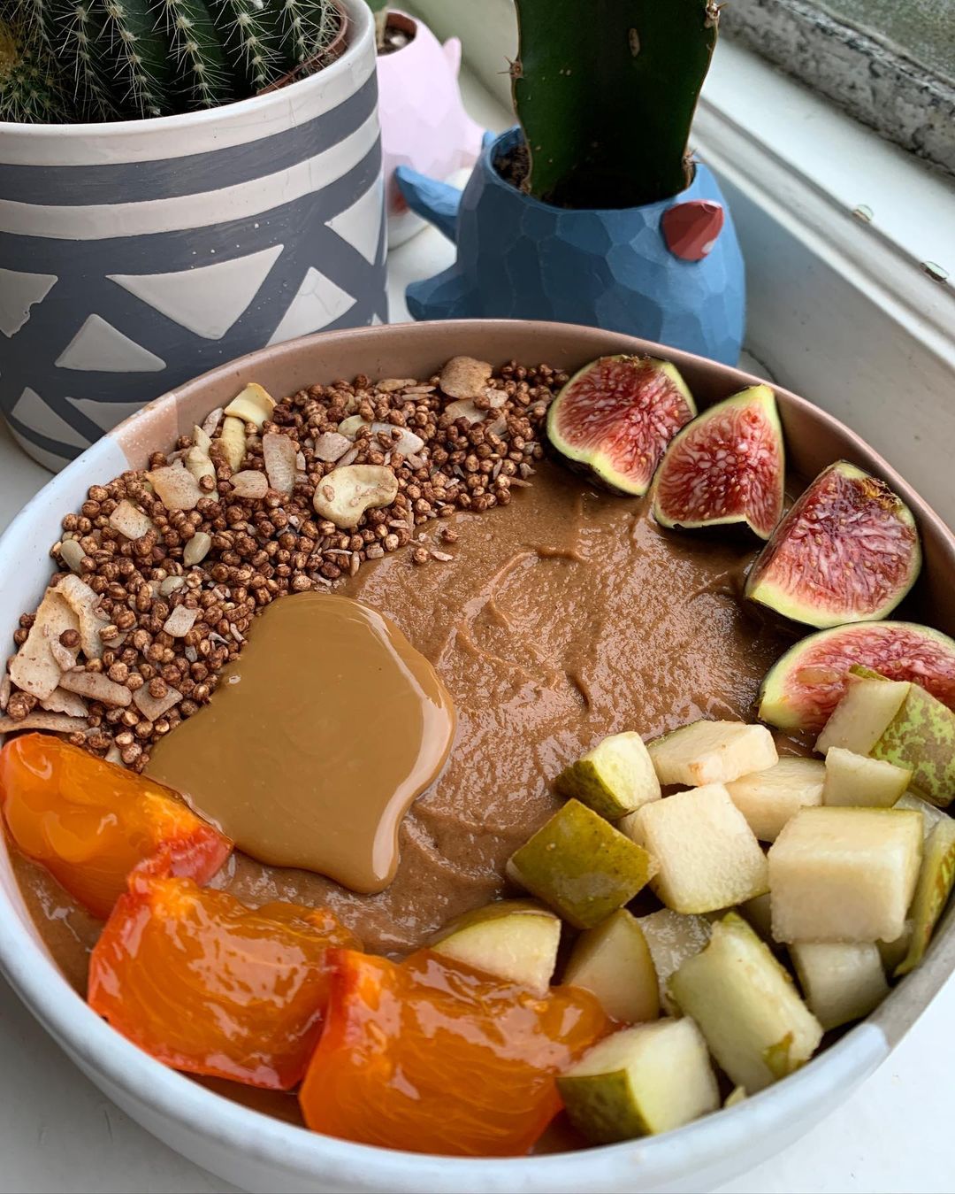 Spiced Chocolate Sweet Potato Mousse Nice Cream
