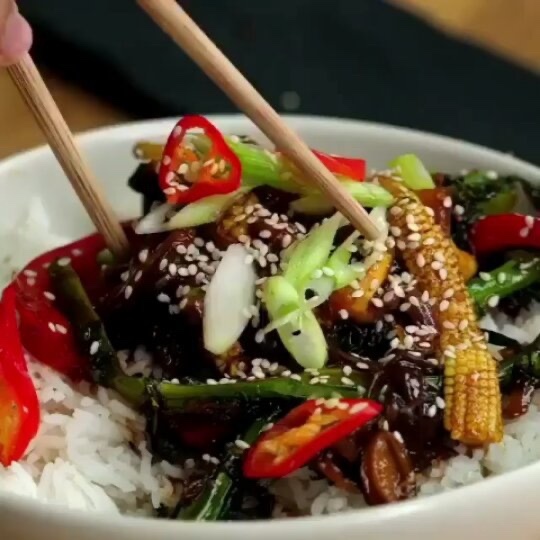 Sweet ’n’ Sticky Stir-Fry