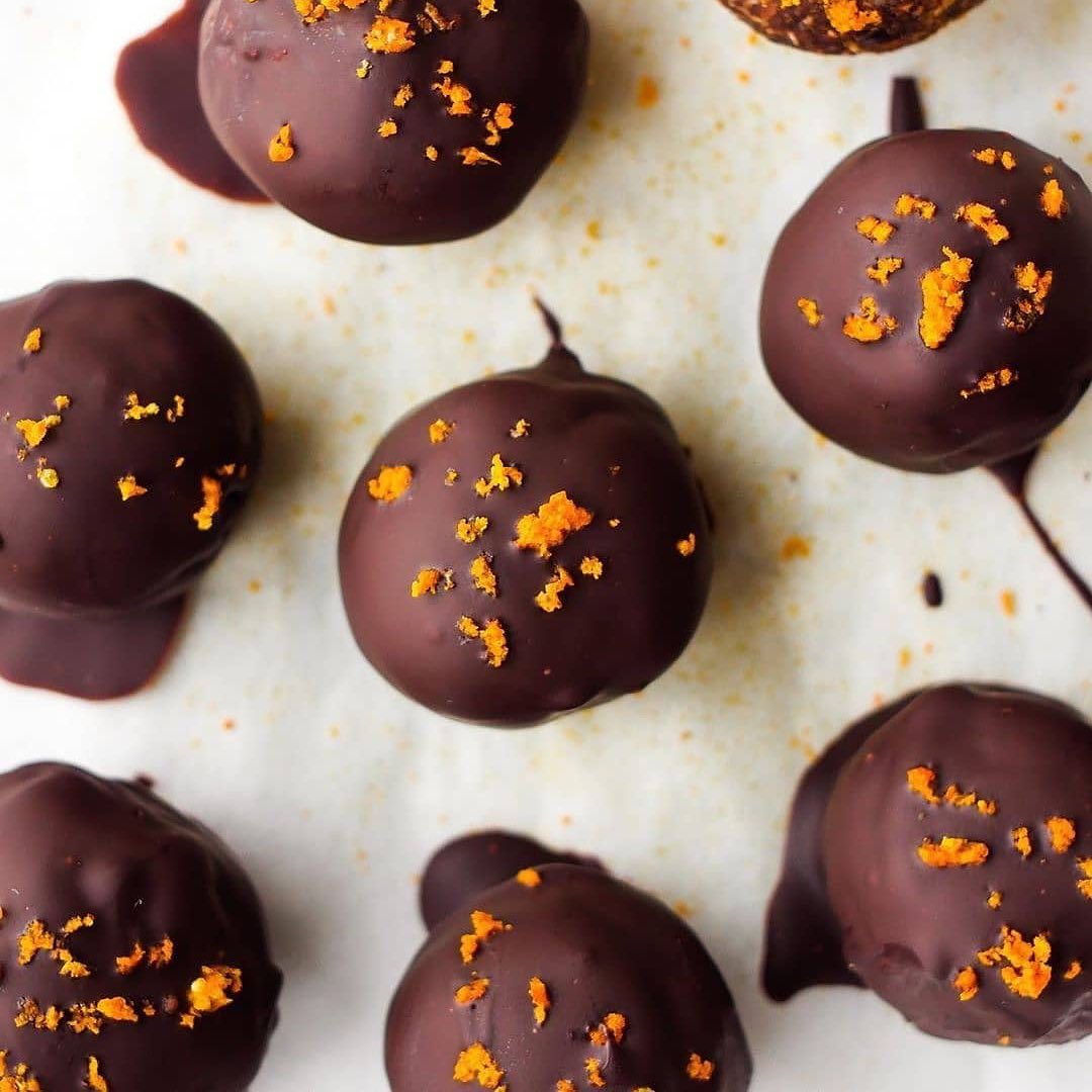 Chocolate and Orange Bliss Balls