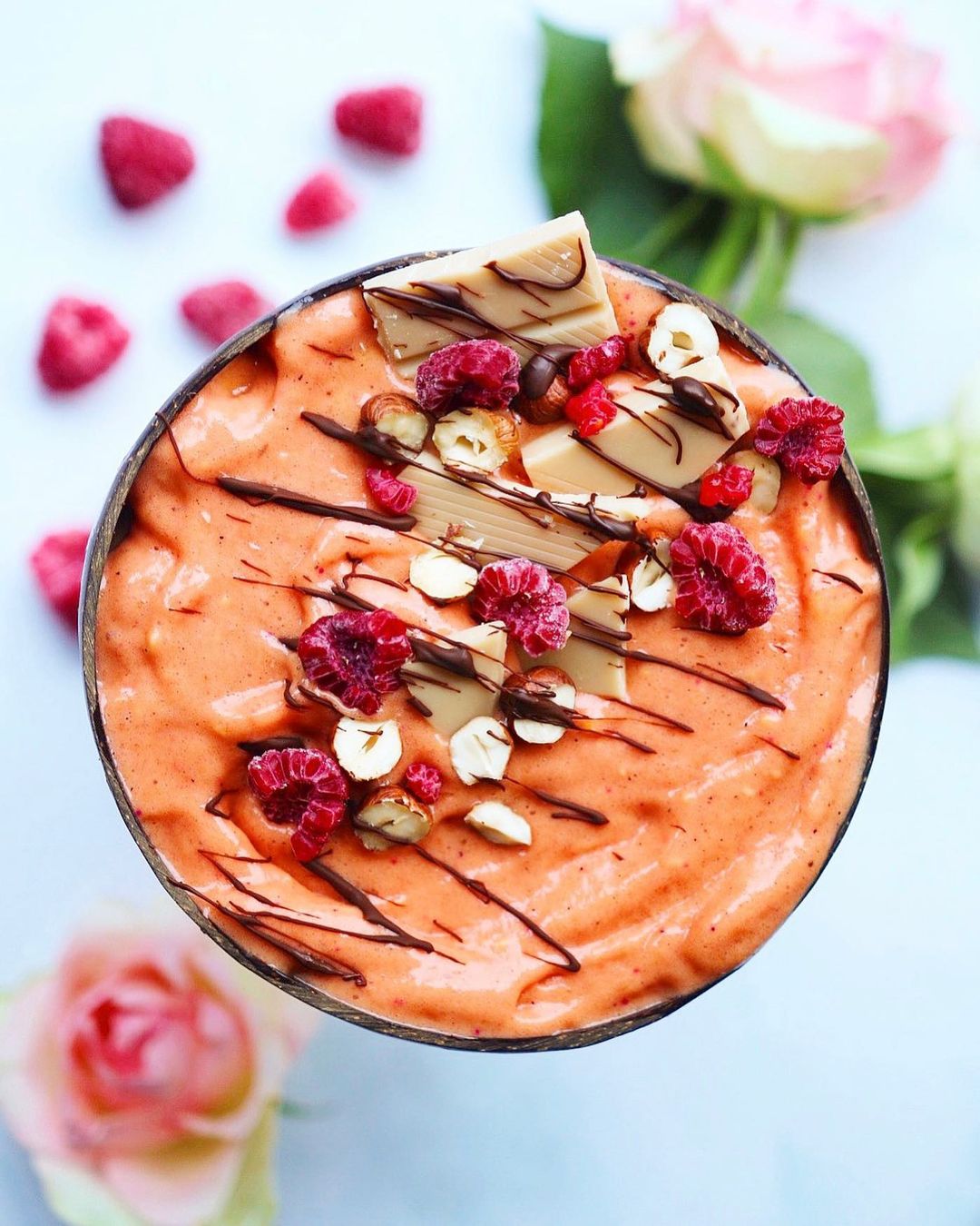 Sweet and Healthy Vegan Smoothie Bowl