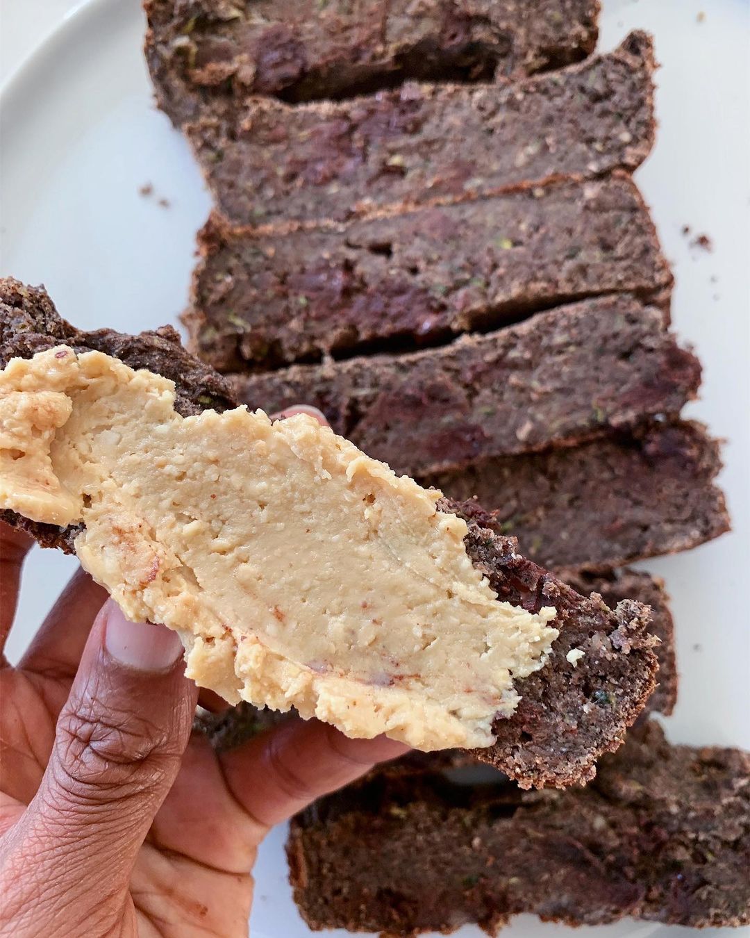 Vegan Double Chocolate Zucchini Bread