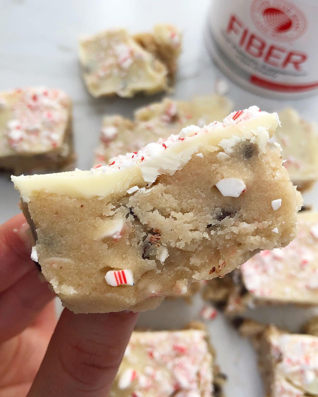 No-Bake Peppermint Cookie Bars