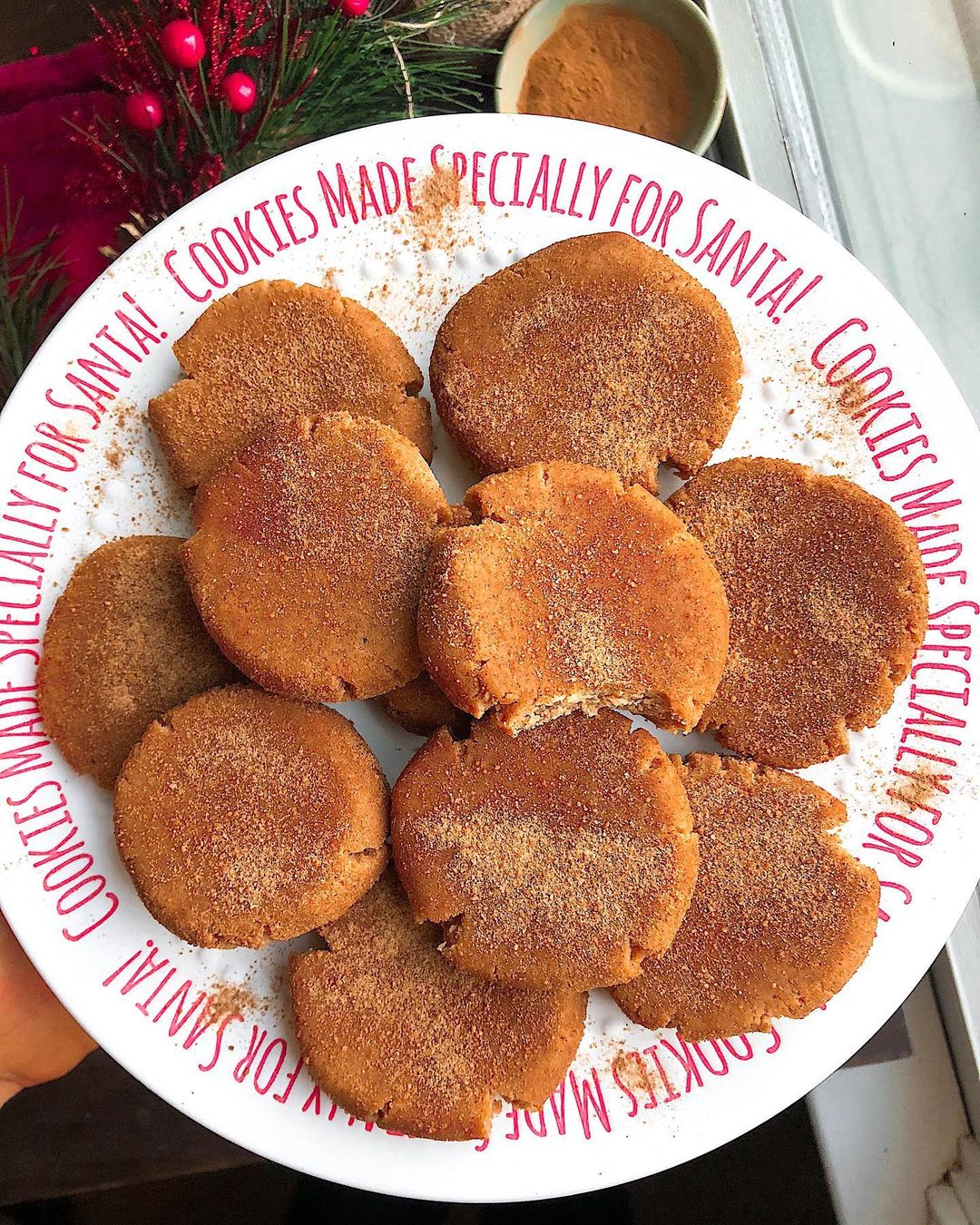 No Bake Snickerdoodle Cookies Paleo Style
