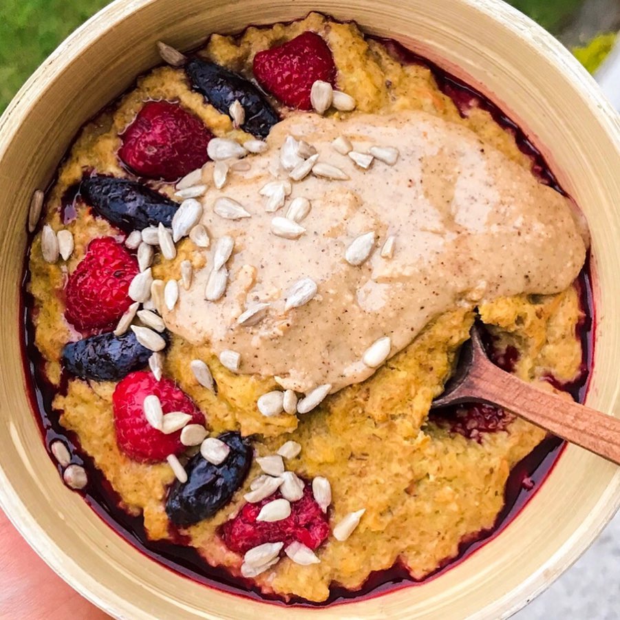 Classic Vegan Oatmeal Bowl