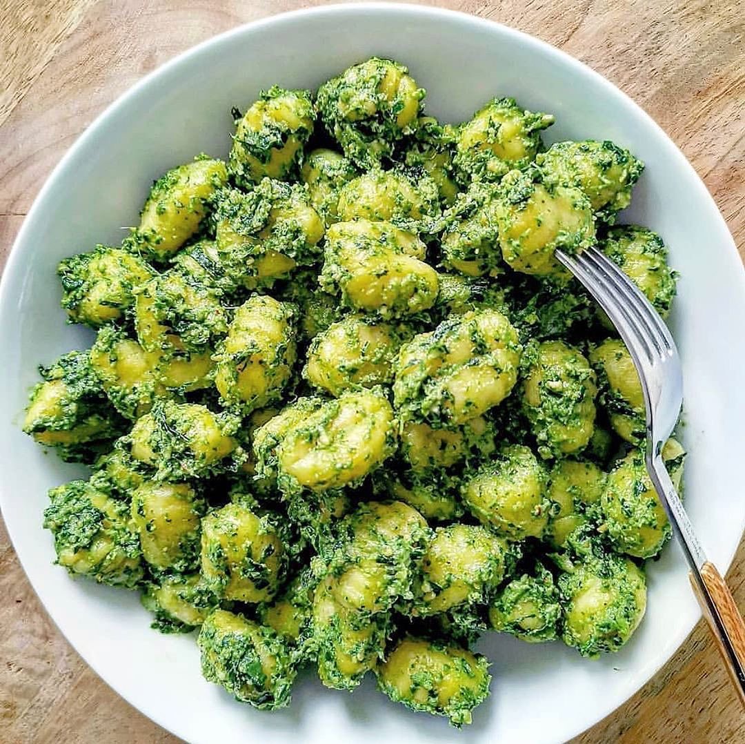 Gnocchi with Wild Garlic Pesto