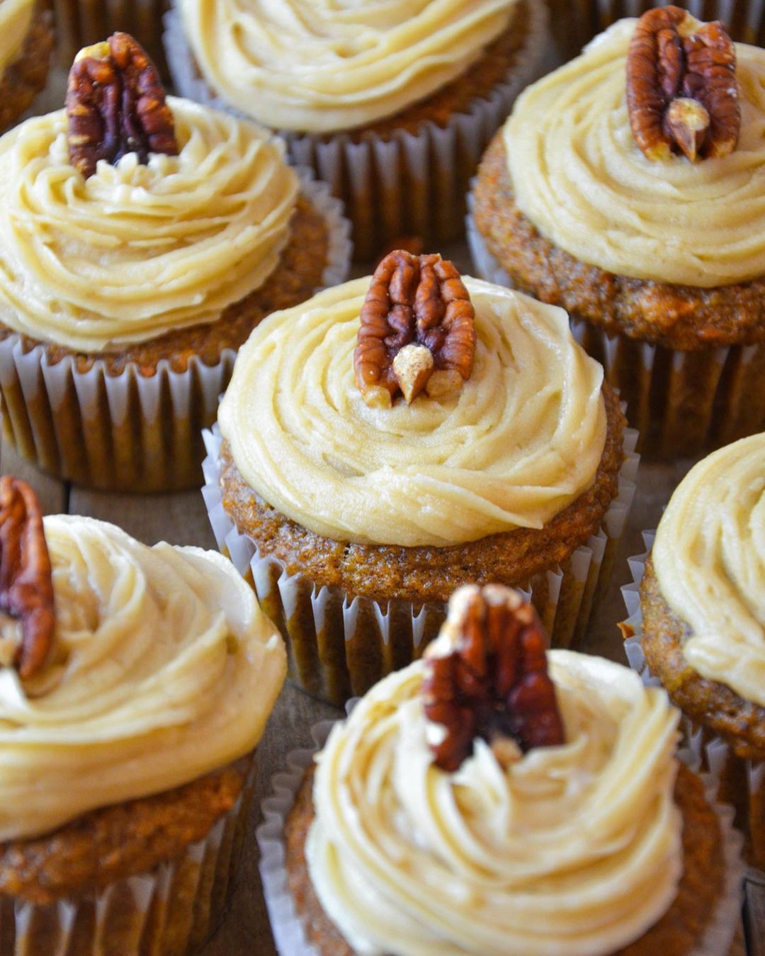 Vegan Carrot Cake Cupcakes