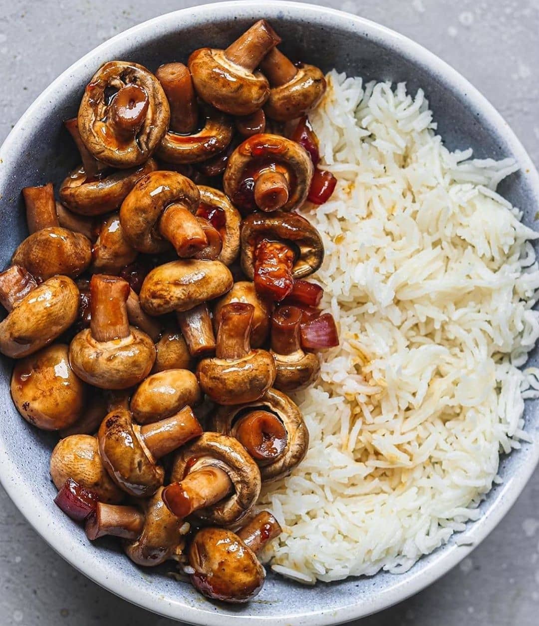 Miso Glazed Mushrooms