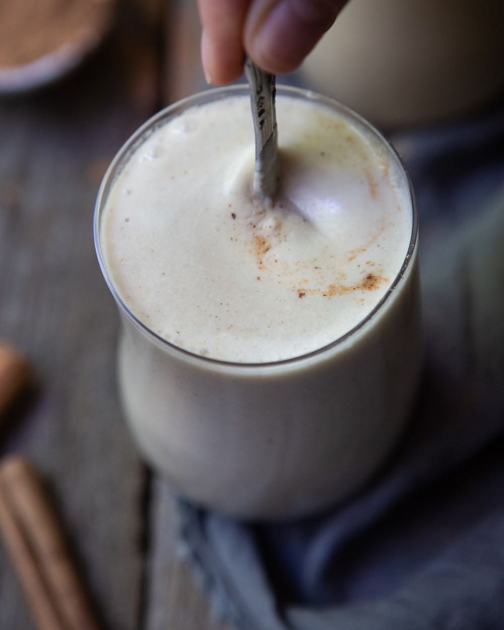 Easy Homemade Vegan Eggnog