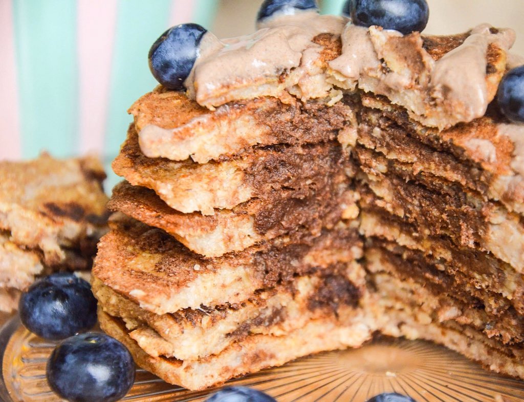 Chocolate Stuffed Pancakes for Christmas