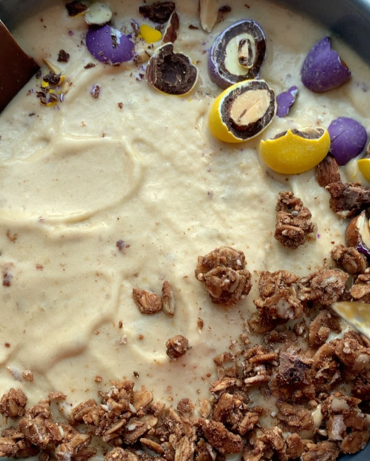Vegan Peanut M and M Nice Cream