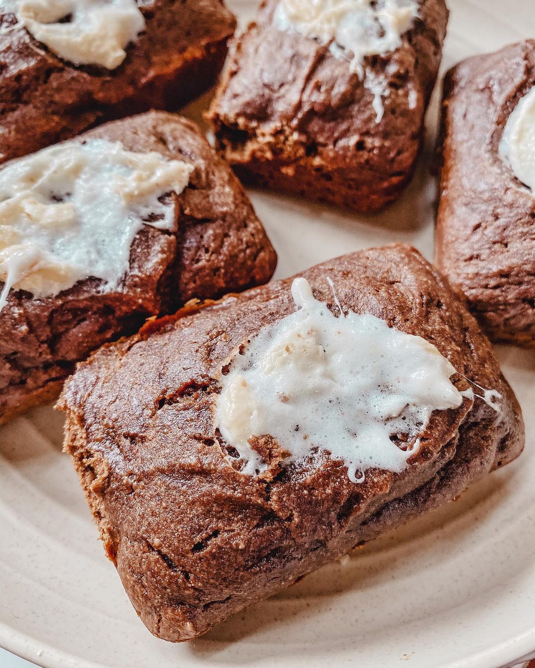 Fluffy and Fudgy Banana Brownies