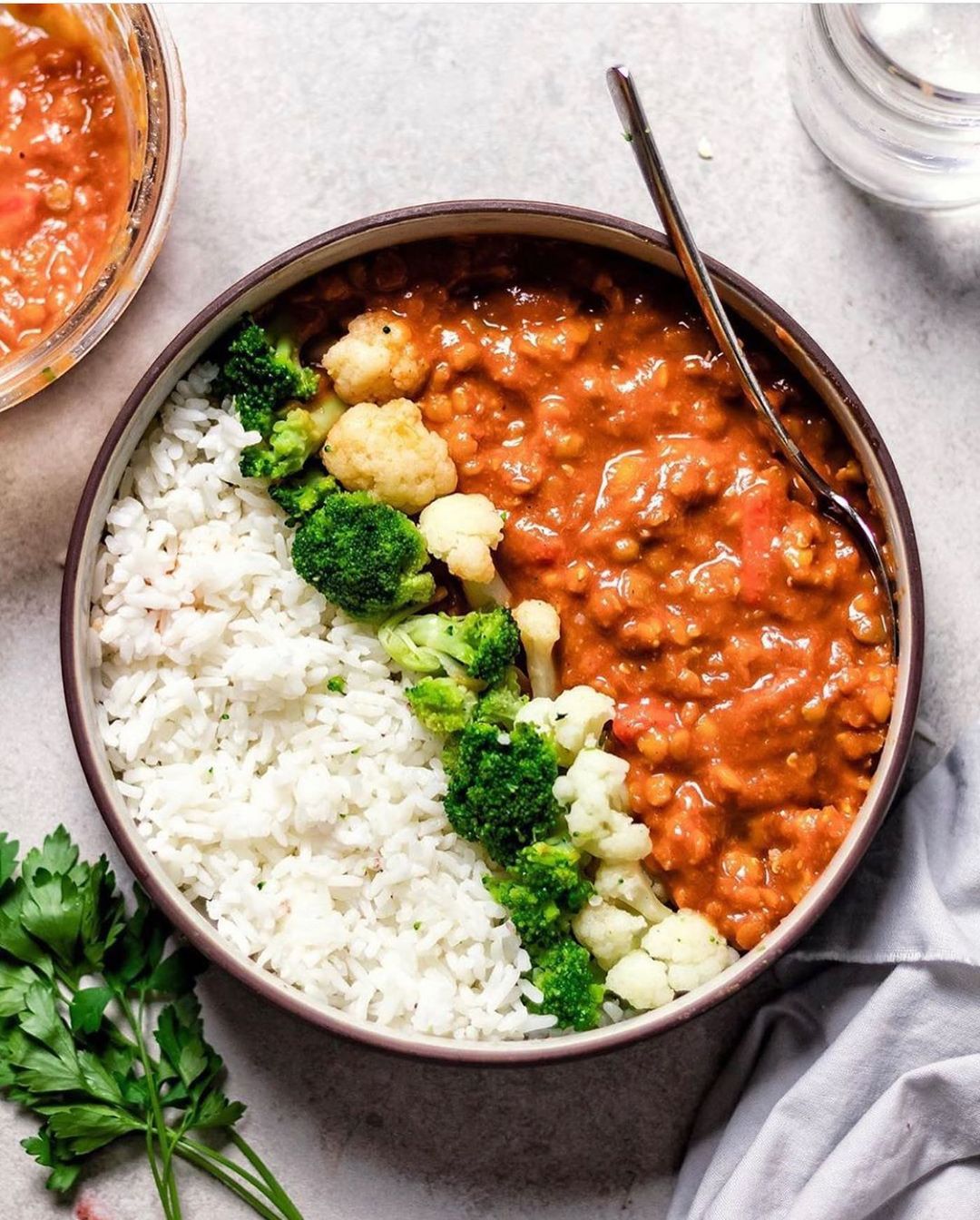 Red Lentil Tomato Curry