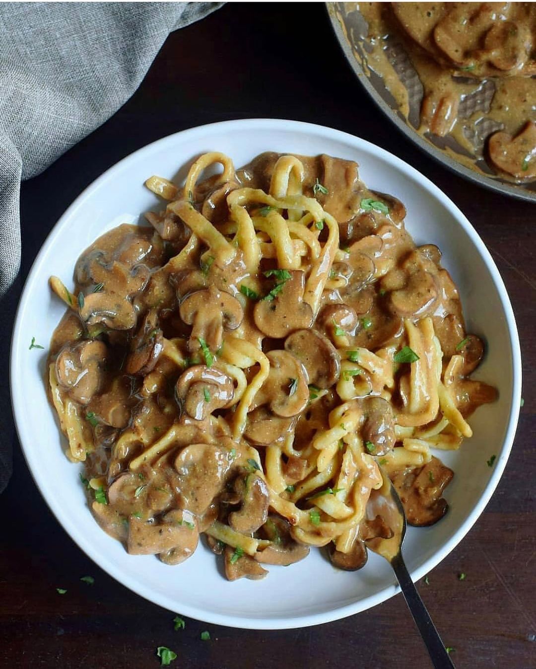 Incredible Vegan Mushroom Stroganoff