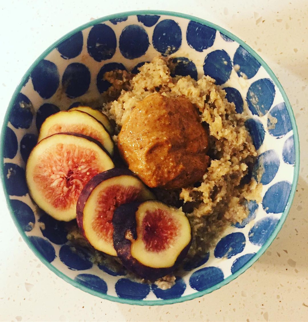 Microwaved Gluten-Free Pancake Batter Porridge