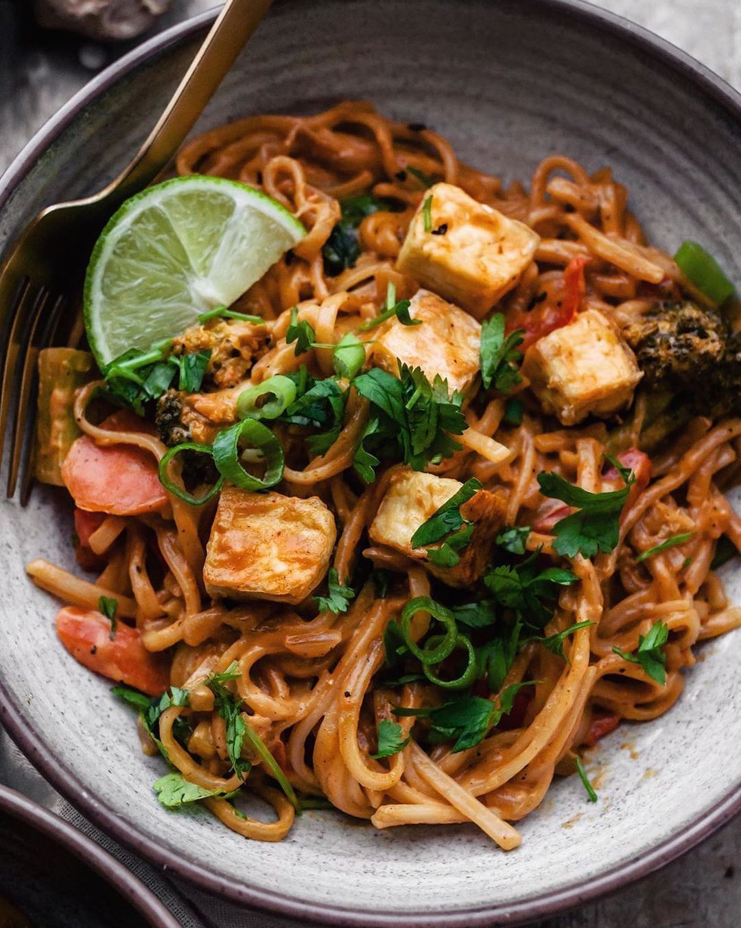 Thai Red Curry Noodles