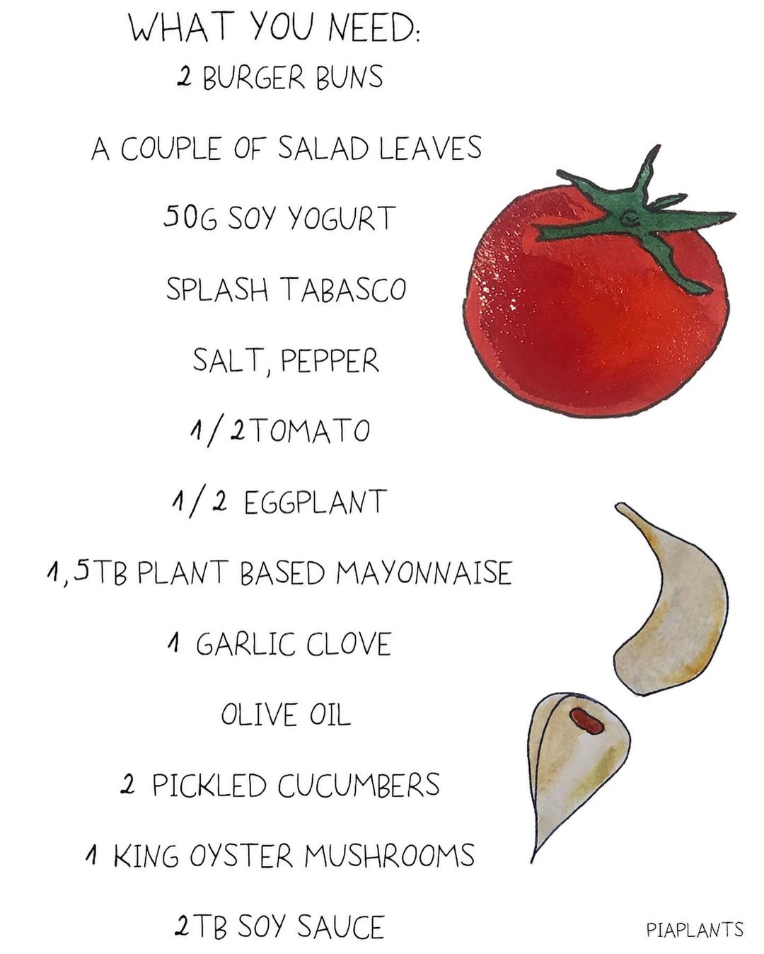 Tomato Eggplant Burger