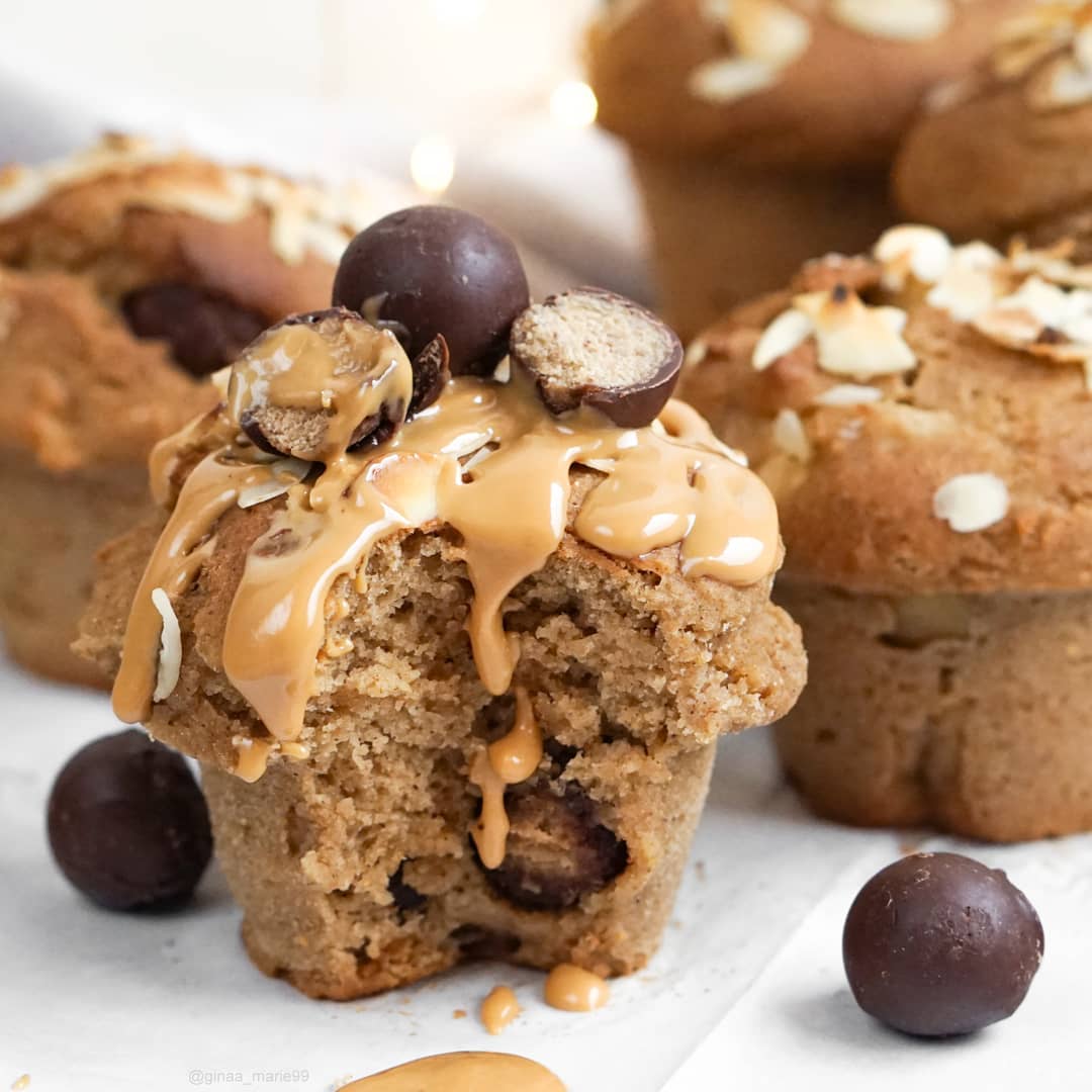 Healthy Apple Cinnamon Muffins