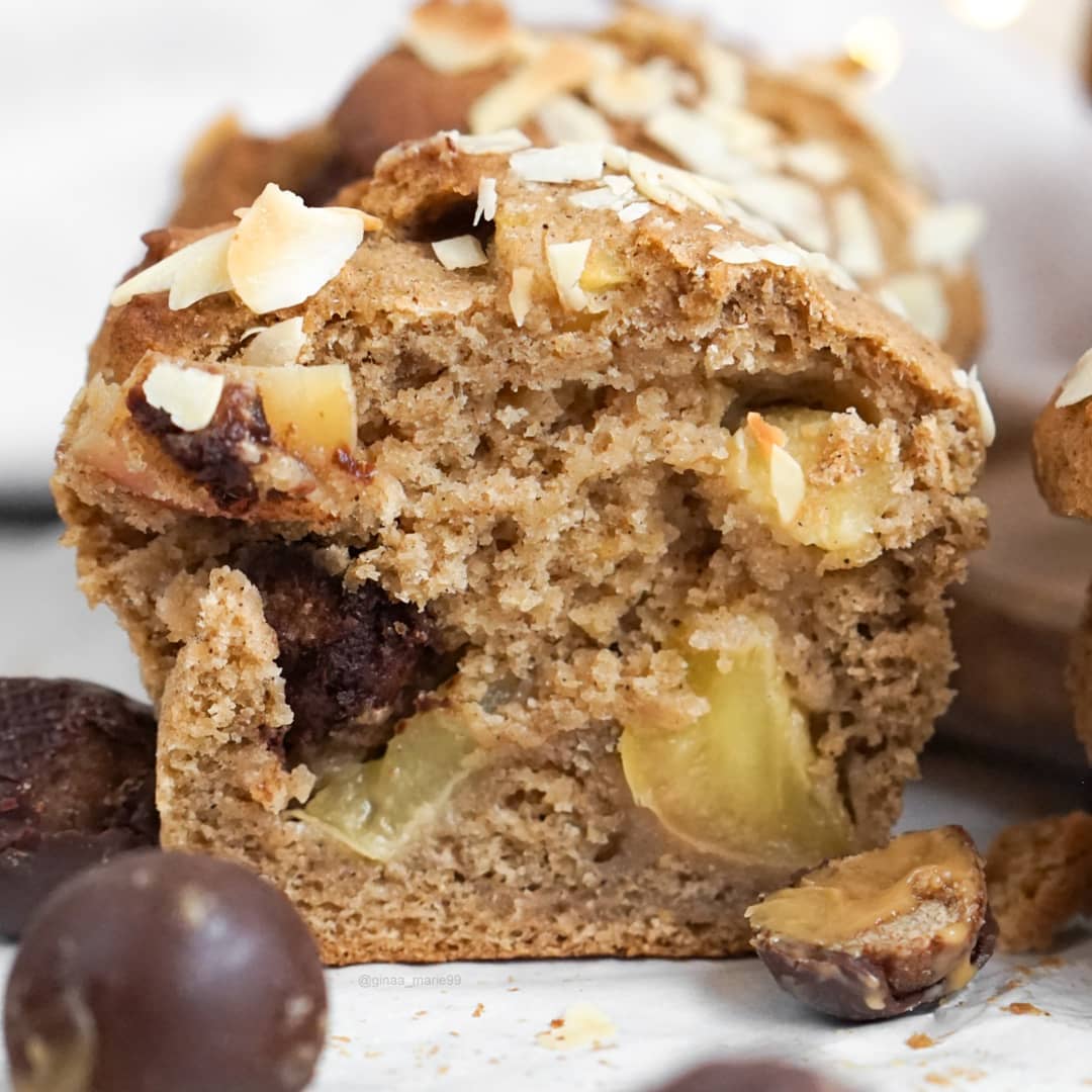 Healthy Apple Cinnamon Muffins