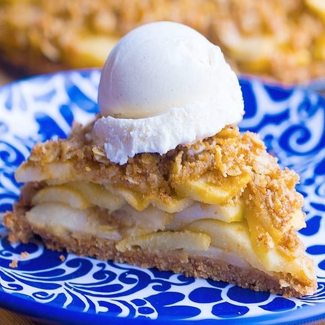 Decadent and Quick Vegan Apple Pie