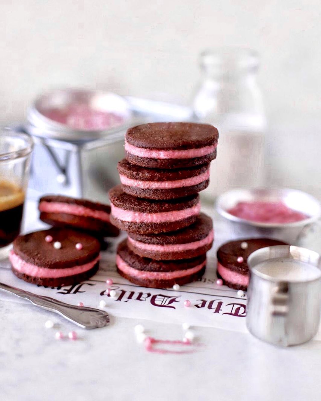 Precious Pink Oreo Cookies