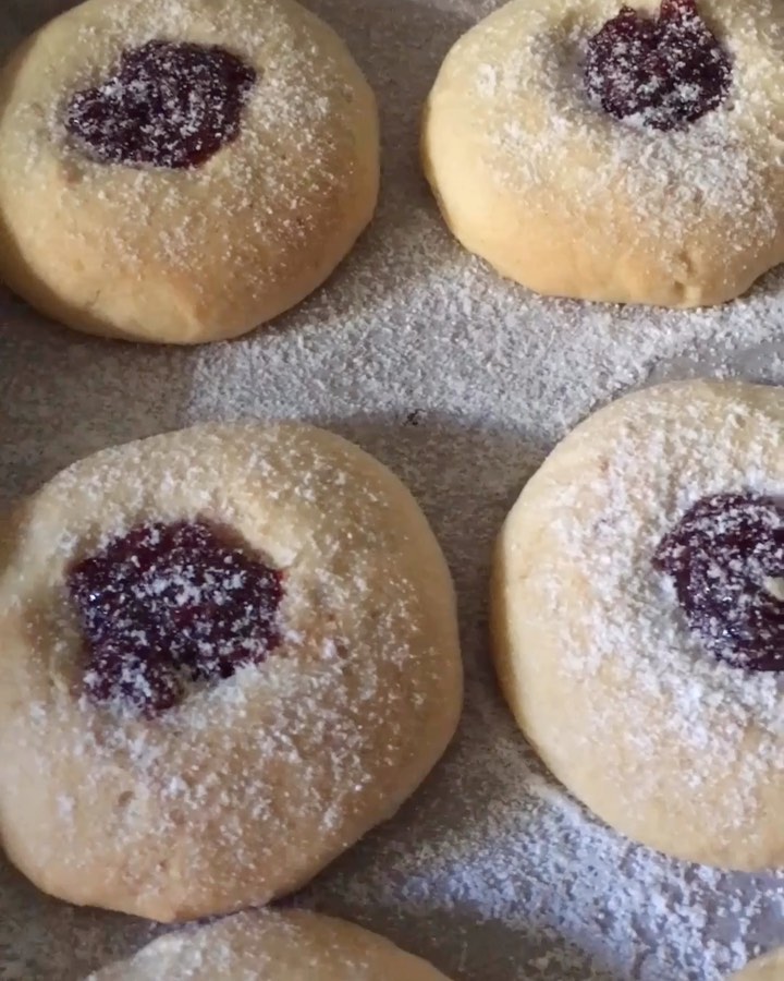 Easy Vegan Jam Biscuits Dessert