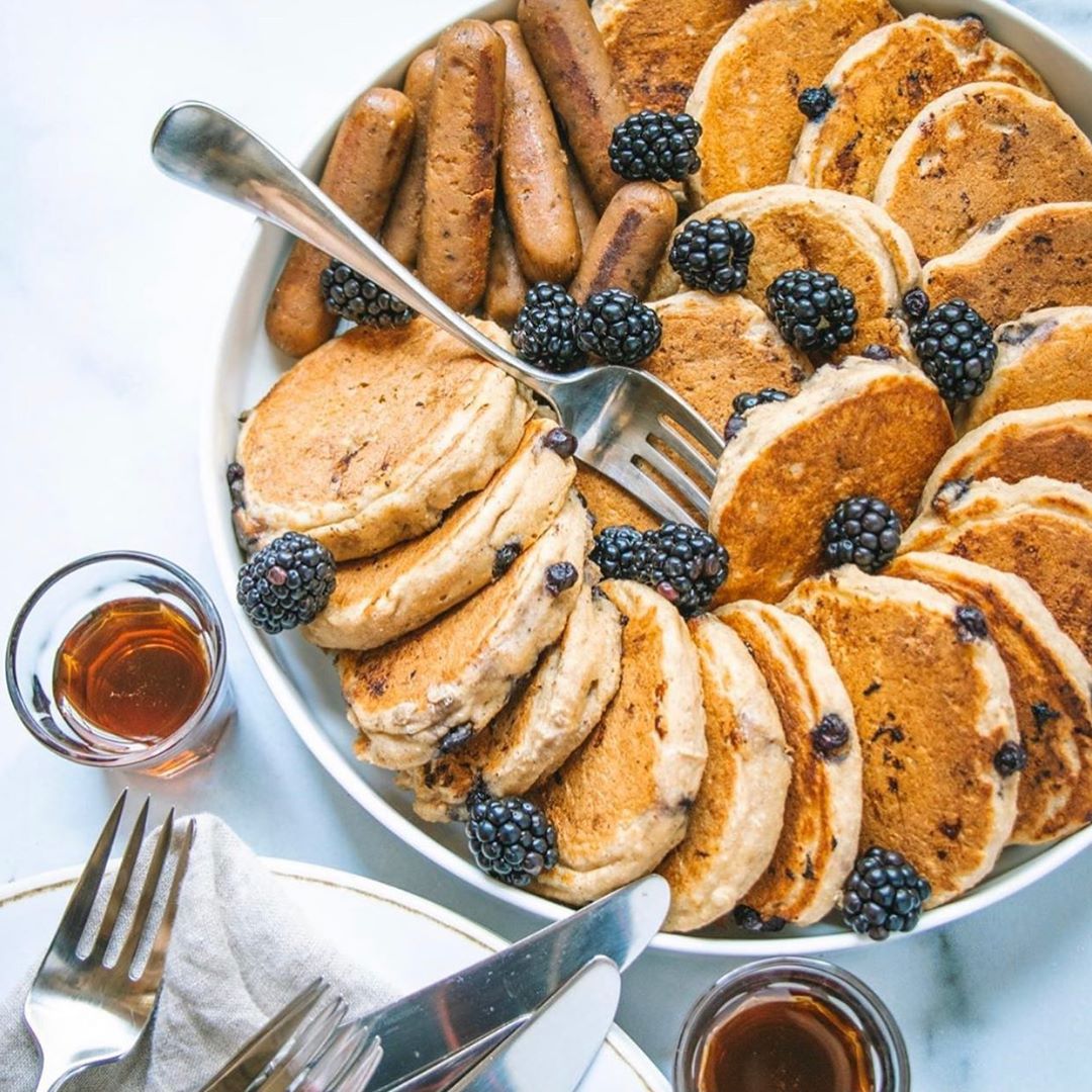 Easy Vegan Blender Pancakes