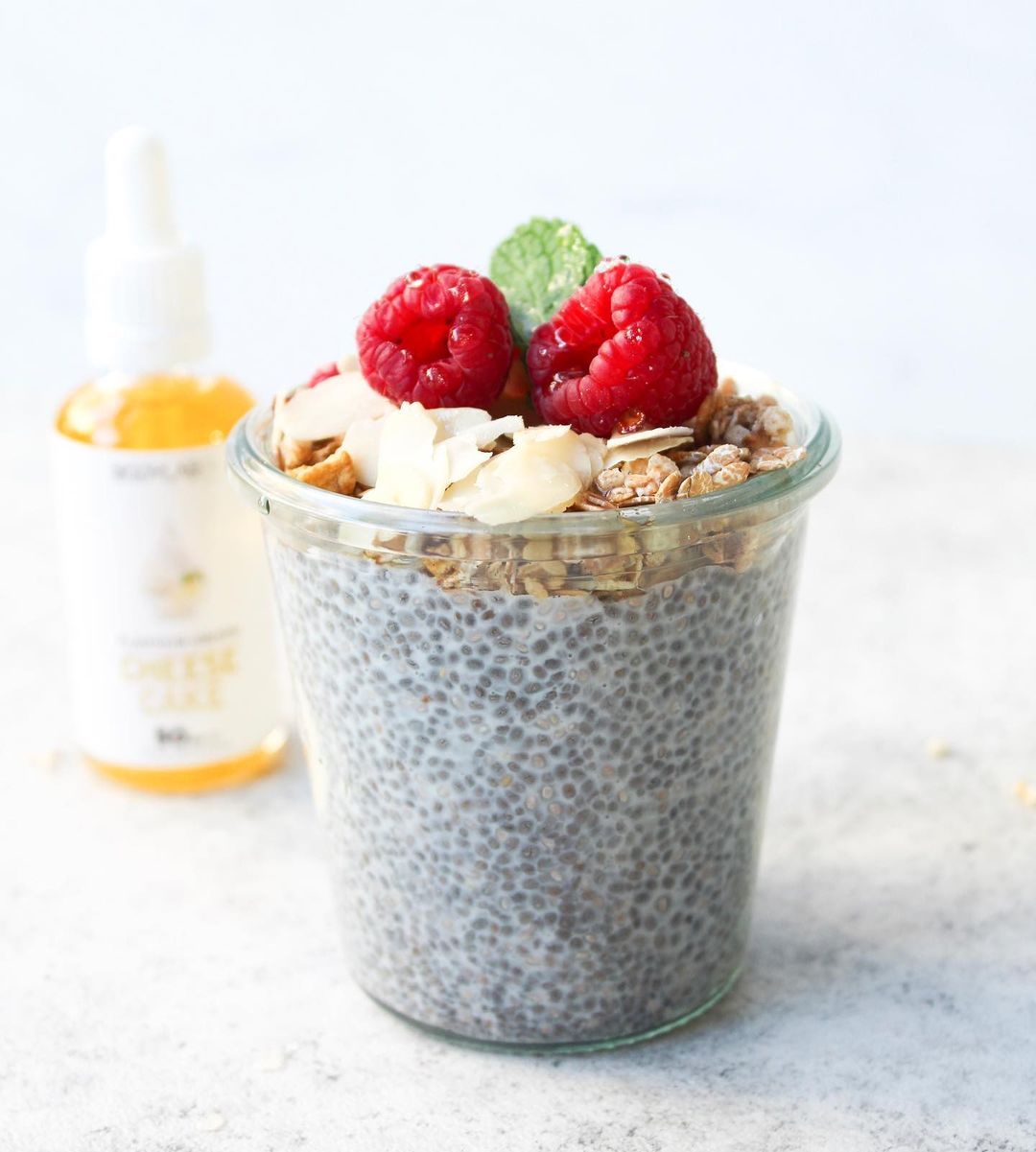 Cheesecake Chia Pudding for Breakfast