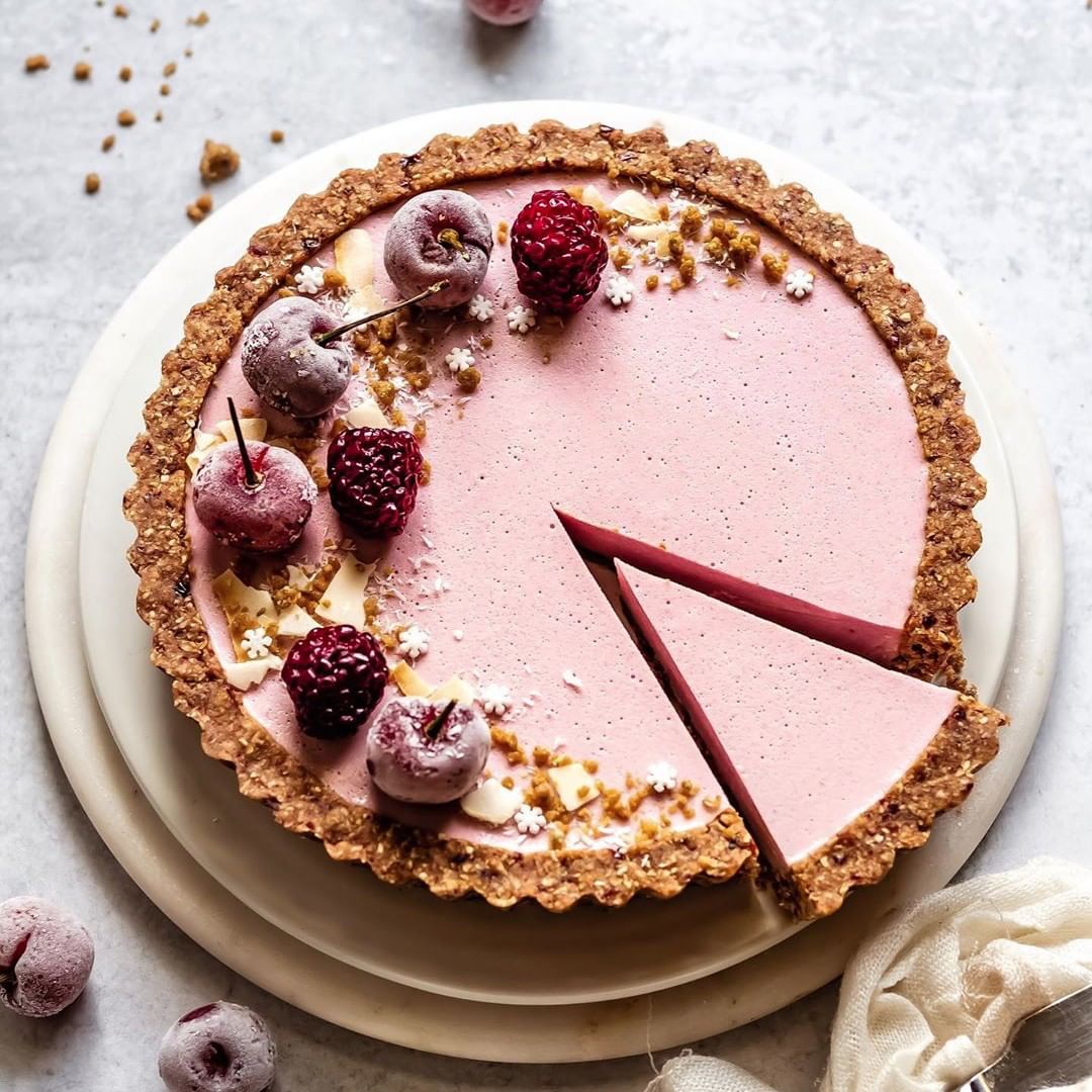 Plant-Based Mixed Berry Tart